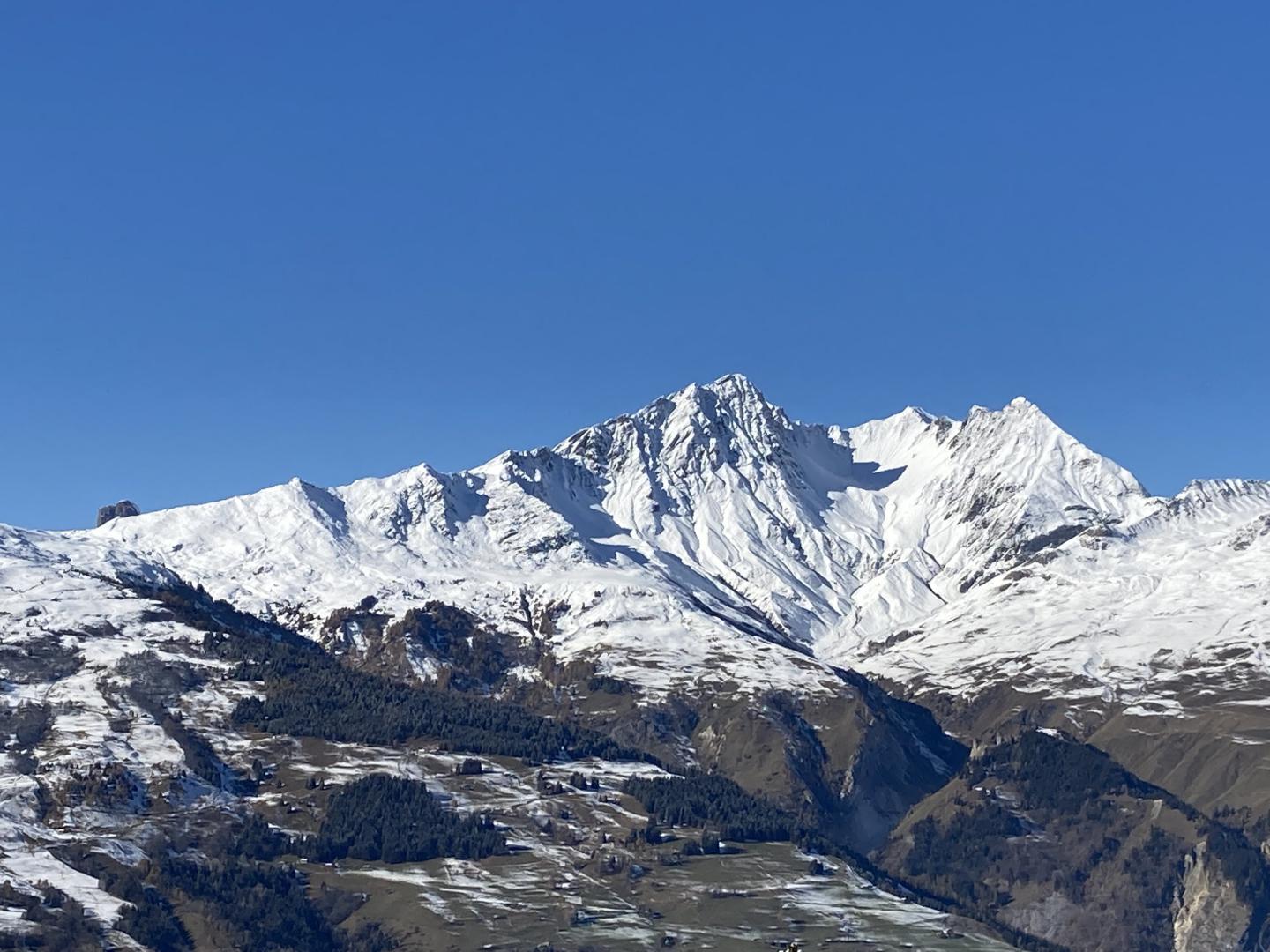 Vue du jardin: La vallée de la tarentaise